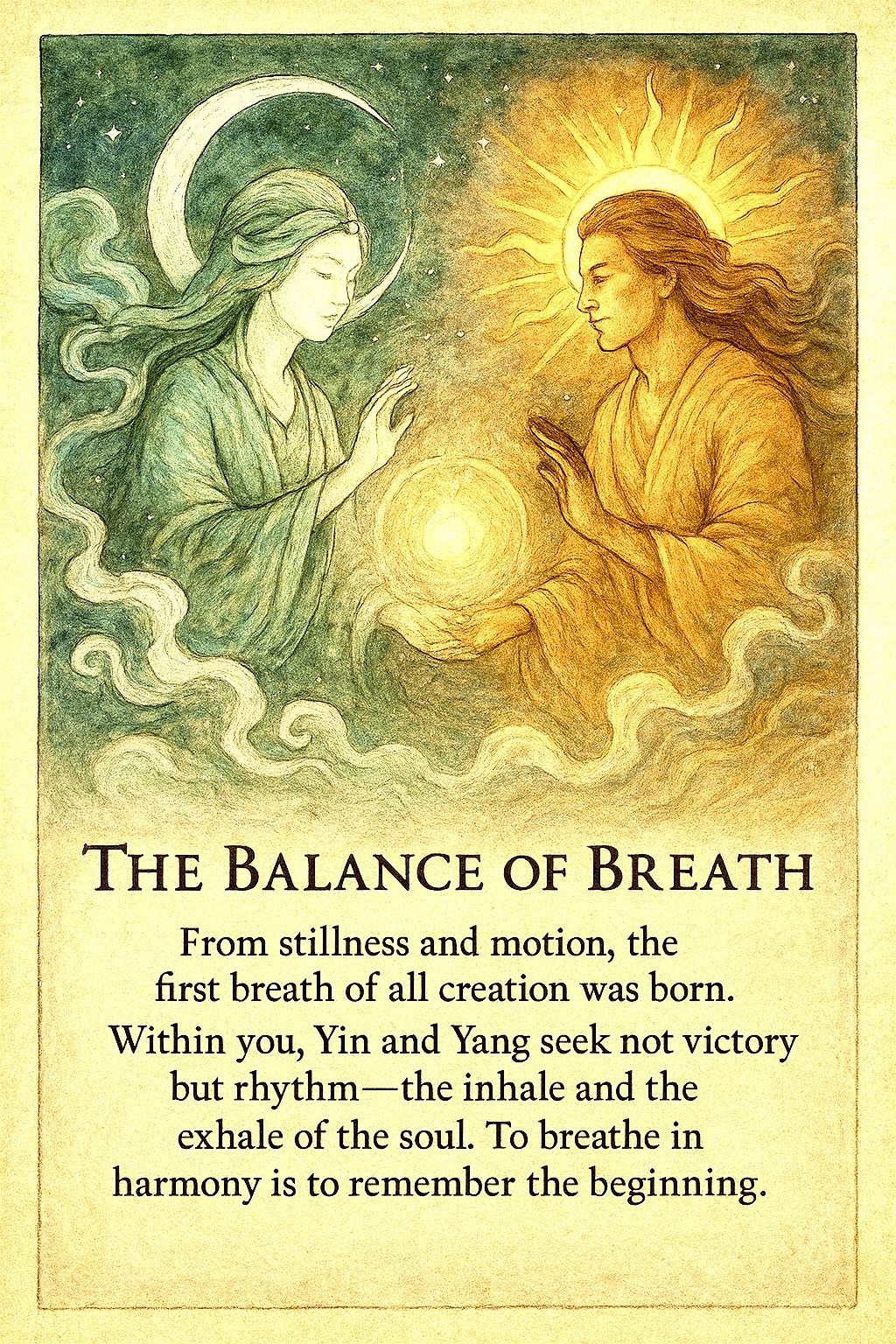 The balance of&nbsp;breath
